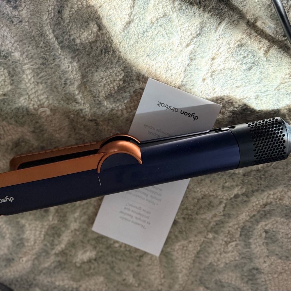 Genuine Dyson Airstrait Hair Straightener Prussian Blue/Copper, LN